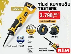 SGS TİLKİ KUYRUĞU TESTERE